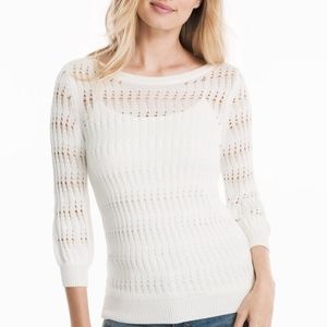 White house black market pullover top